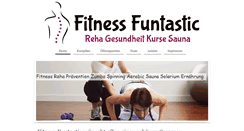 Desktop Screenshot of fitness-funtastic-fuerth.de